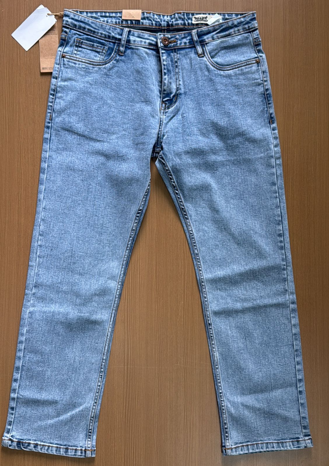 IMPORTANT STRAIGHT FIT JEANS J-83 - LIGHT BLUE View 2