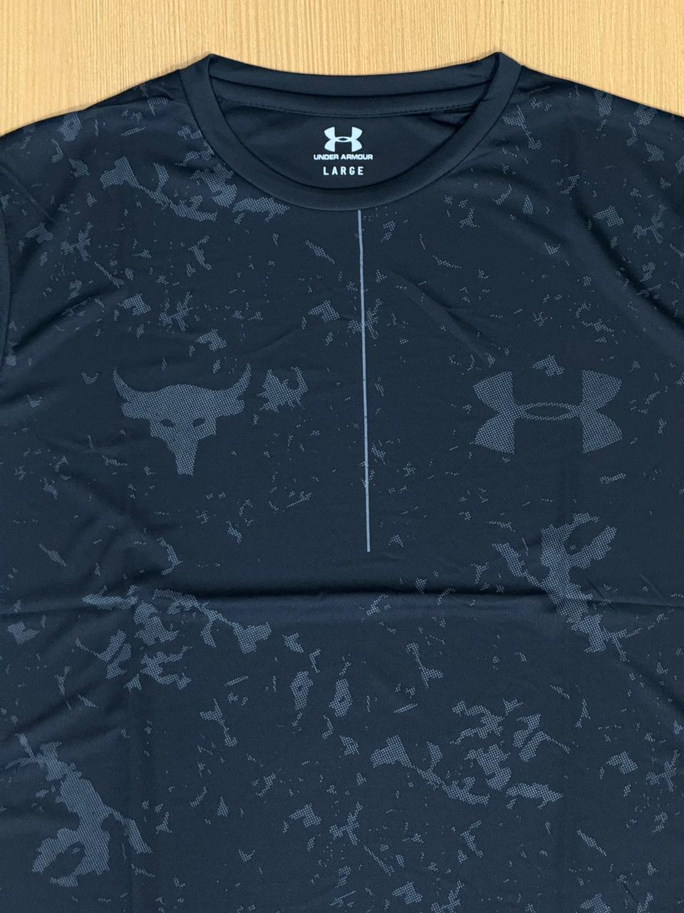 UNDER ARMOUP ROUND NECK DRIFIT T-SHIRT L55322 - Black View 2