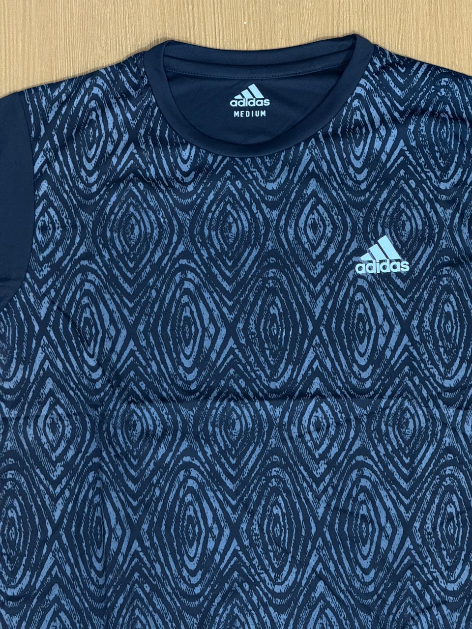 ADIBAS ROUND NECK DRIFIT T-SHIRT 5G5RF - Dark Blue View 2