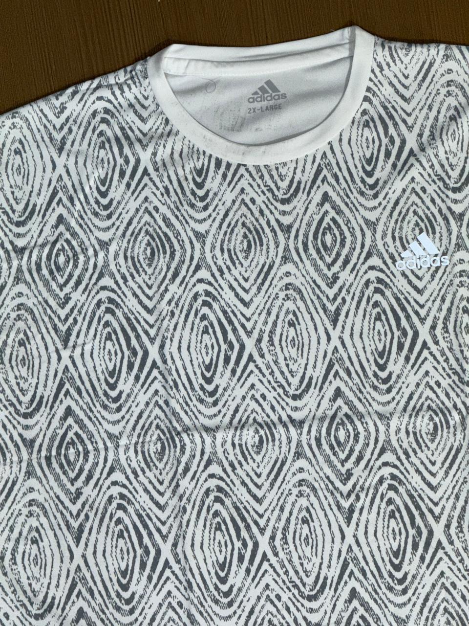 ADIBAS ROUND NECK DRIFIT T-SHIRT 5G5RF - White View 2