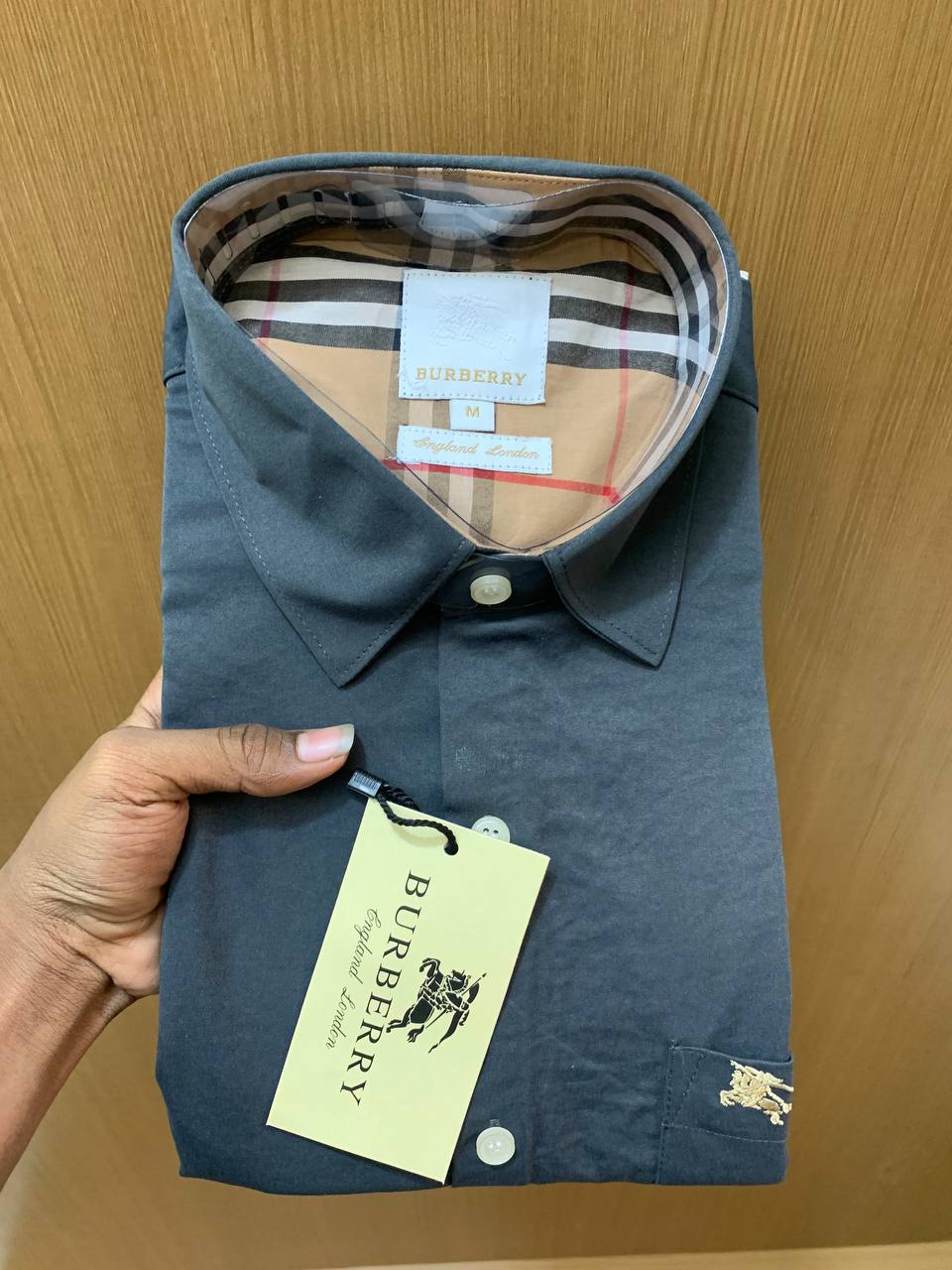 BURBENNY SHIRT VVVV - GREY View 2