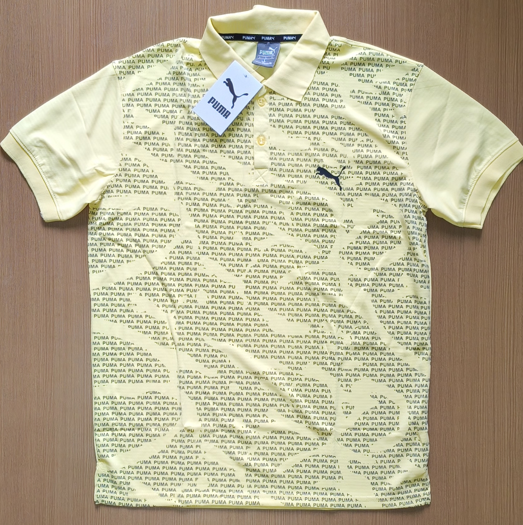 PUNA POLO NECK T-SHIRT BVCC - Yellow View 2