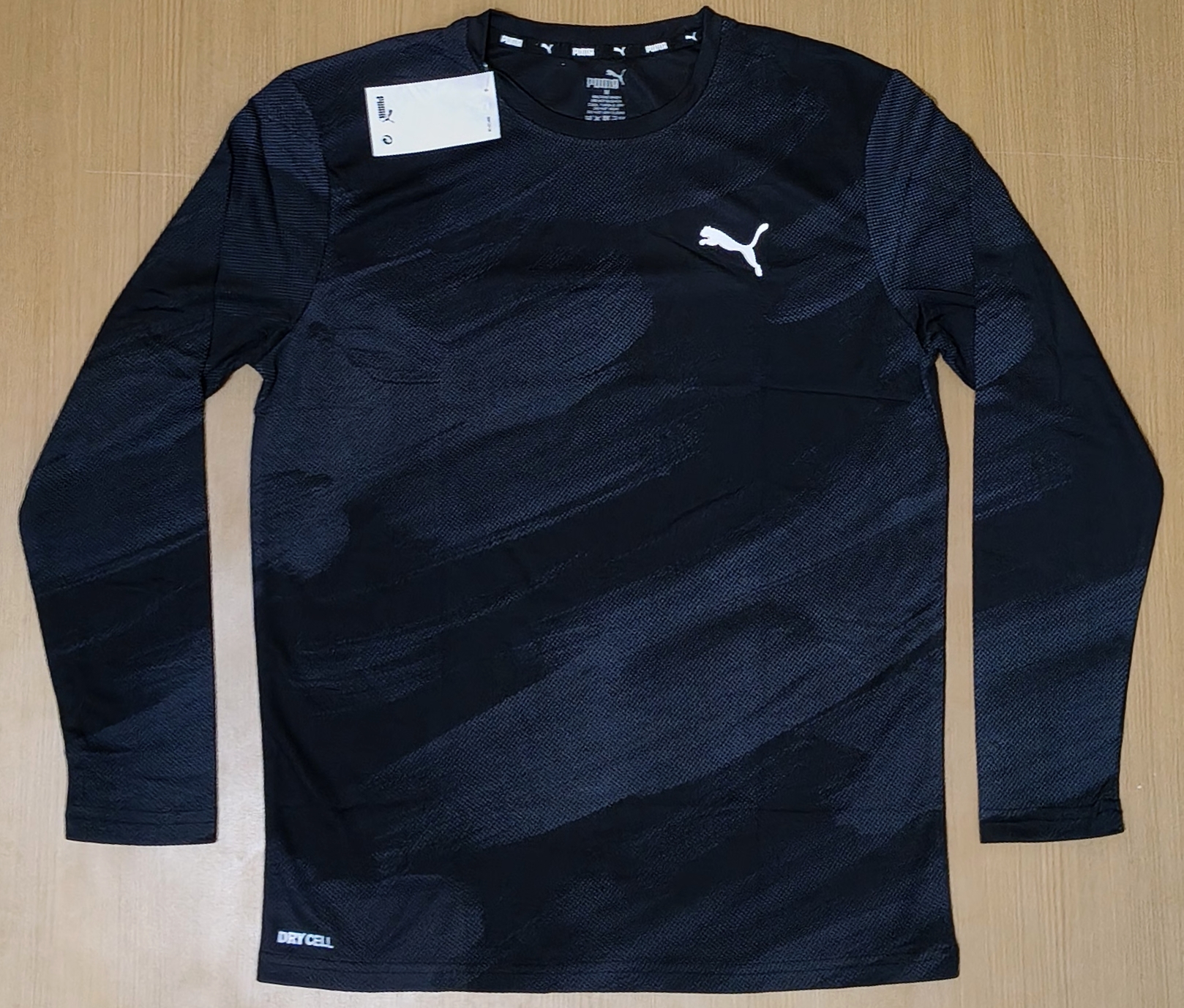 PUMA ROUND NAKE FULLSLEEVE TSHIRT - Black View 2