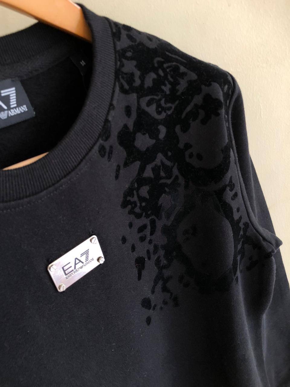 ARMANI ENCHANGE SWEATSHIRT GVV - Black View 2