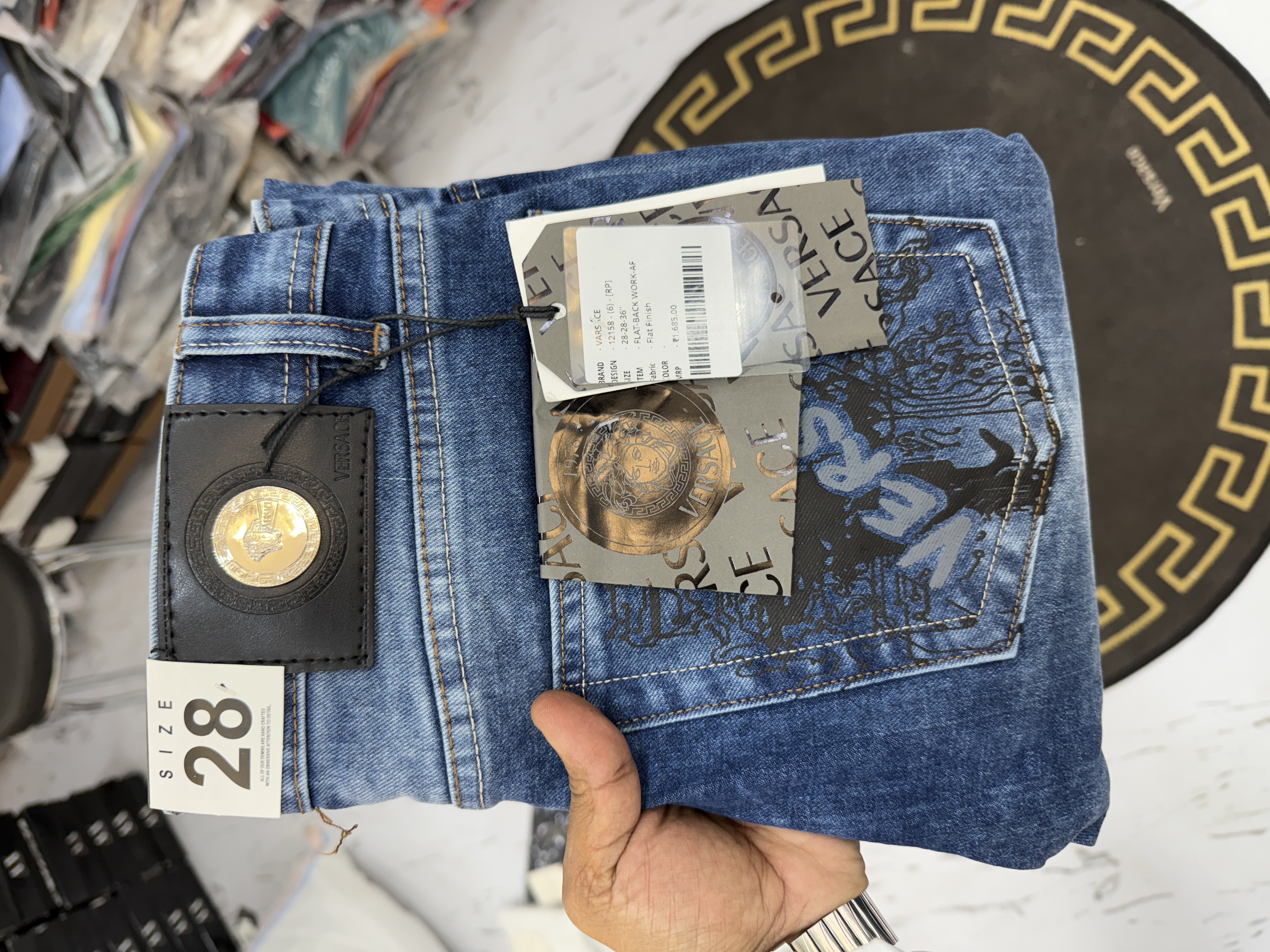 VERSADE IMPORTED JEANS - Blue View 2