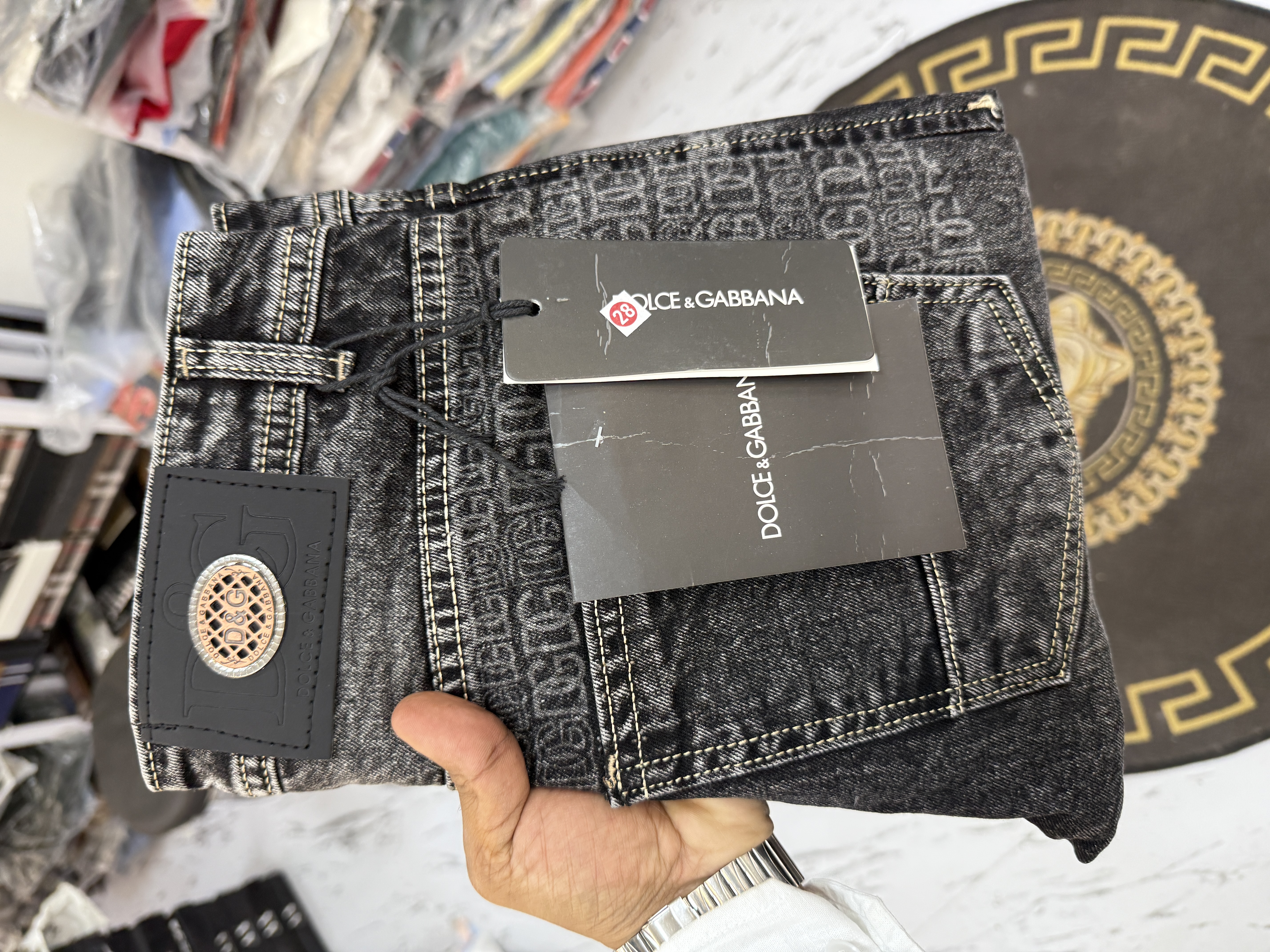 D&G IMPORTED REGULAR FIT JEANS Hover