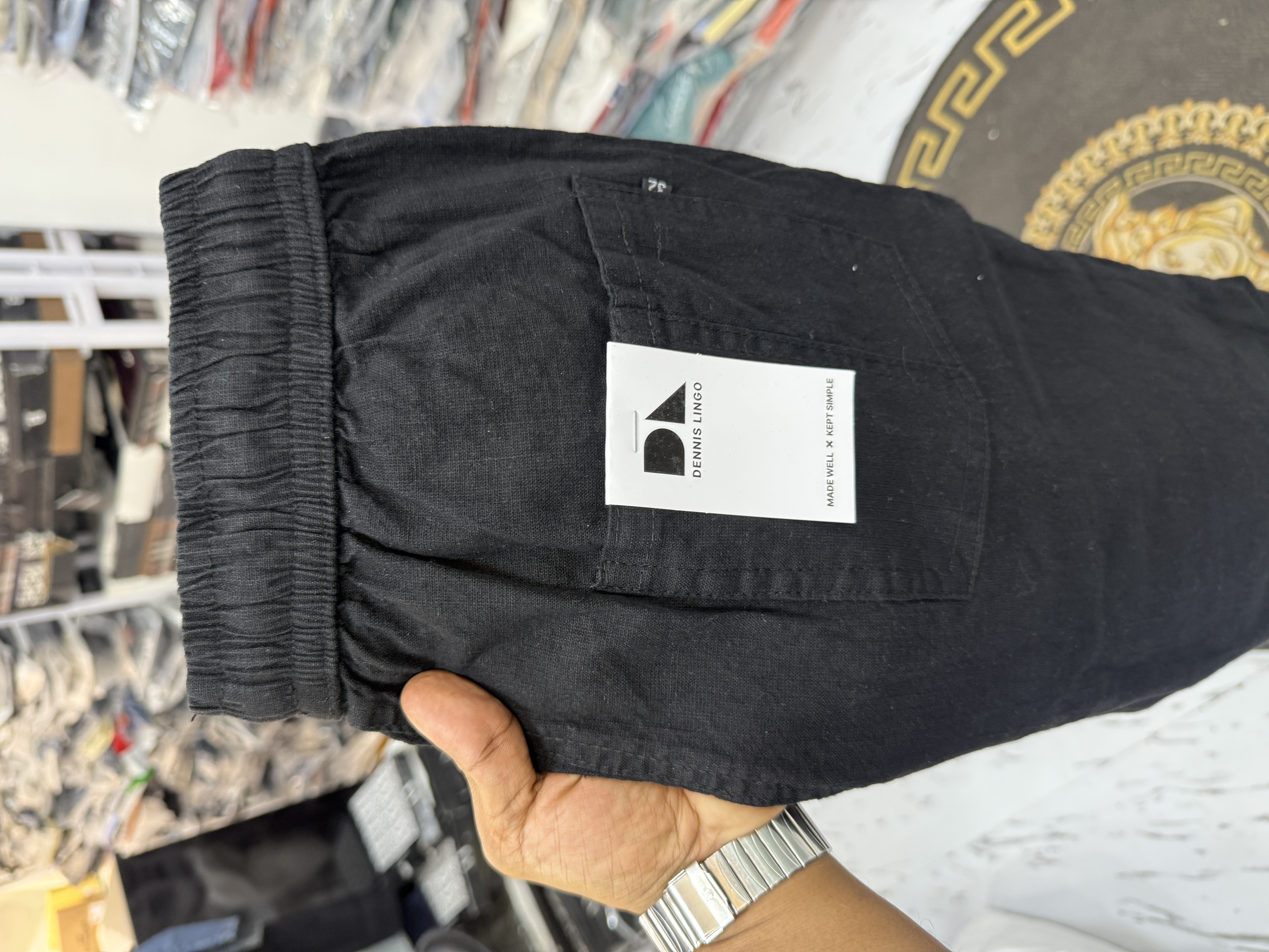 DENNIS LINOO LINEN PANT Hover