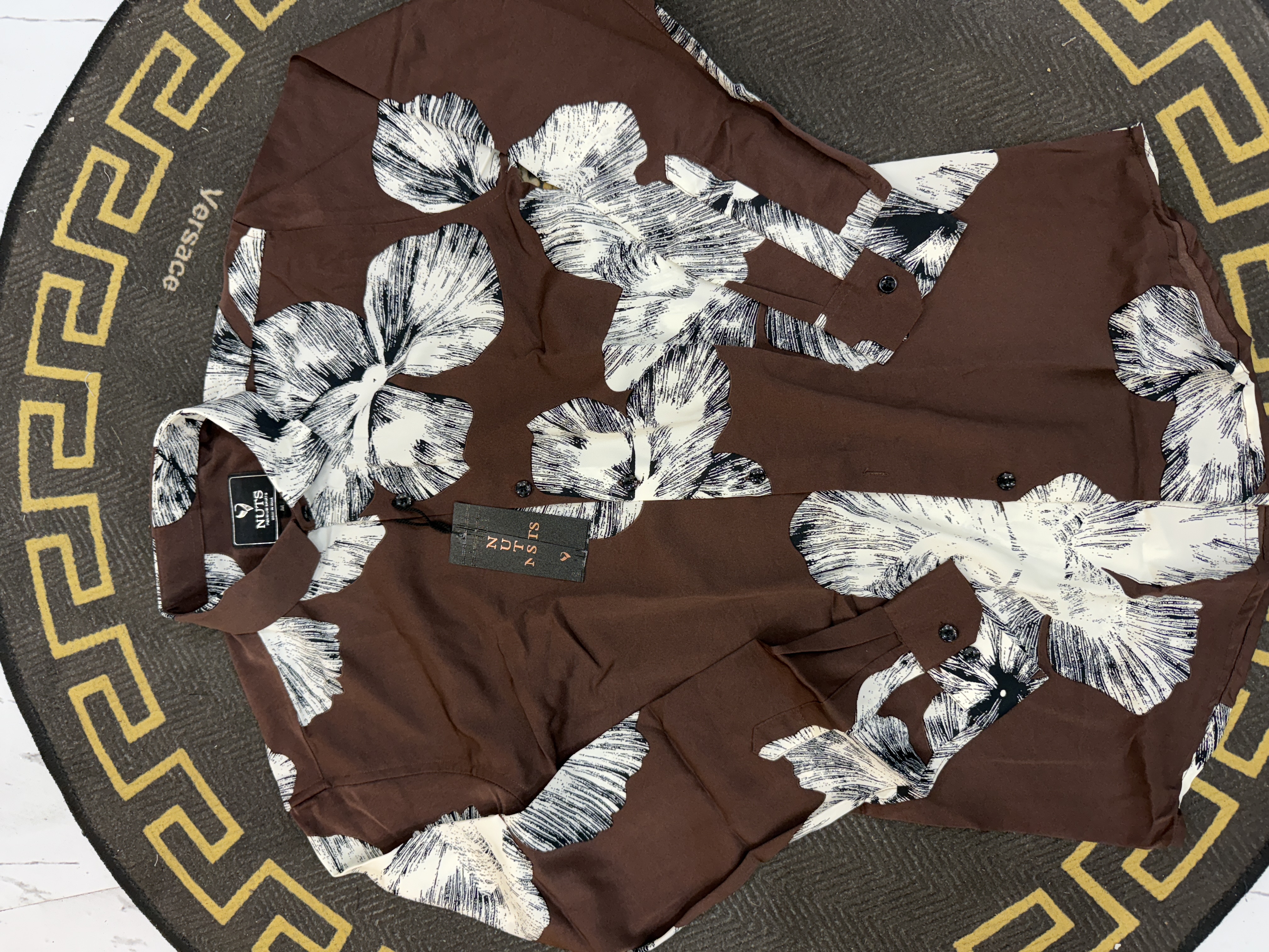 NUTS KOREAN SHIRT BN - Brown View 2