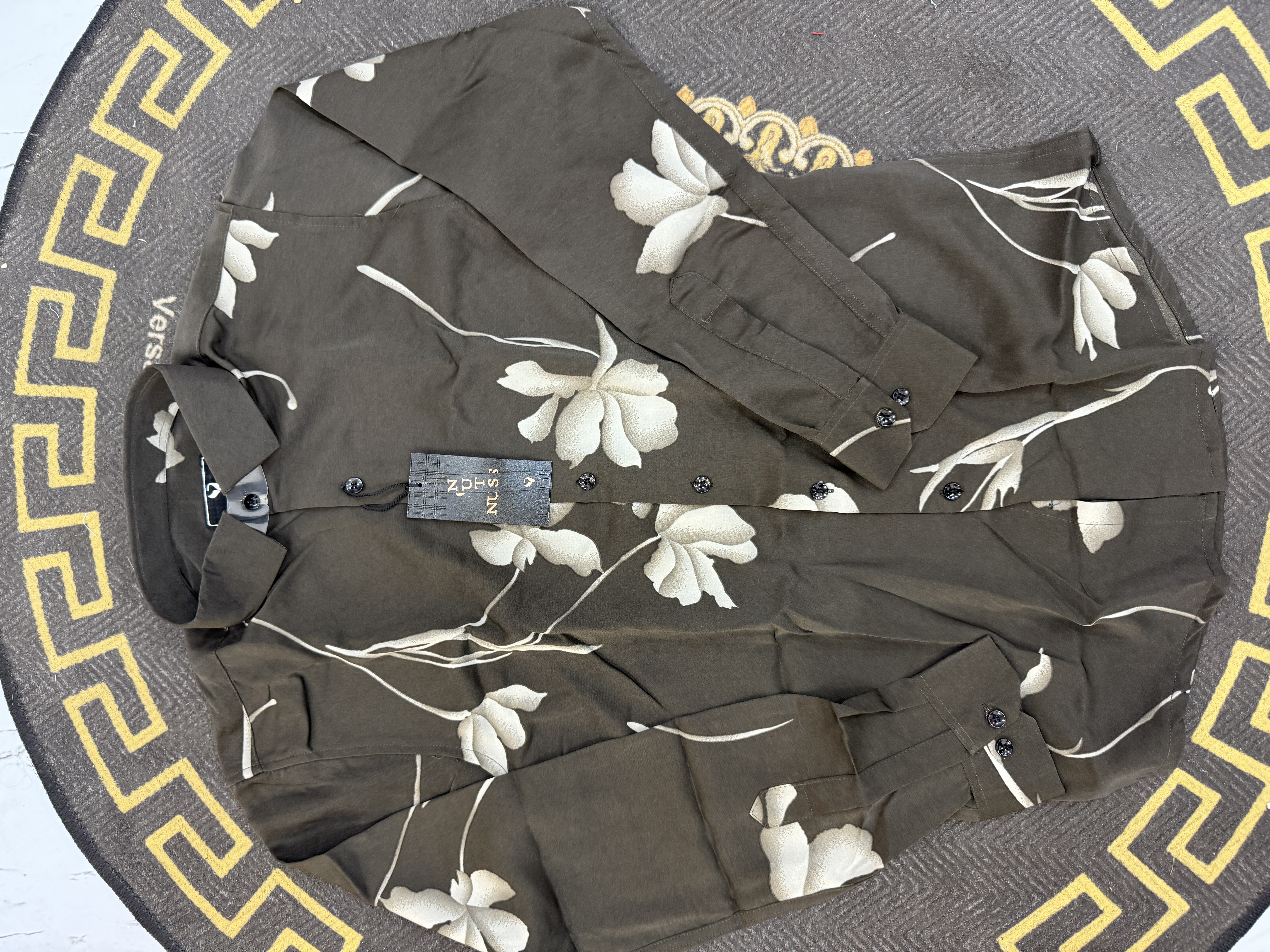 NUTS KOREAN SHIRT FG - GREENISH View 2