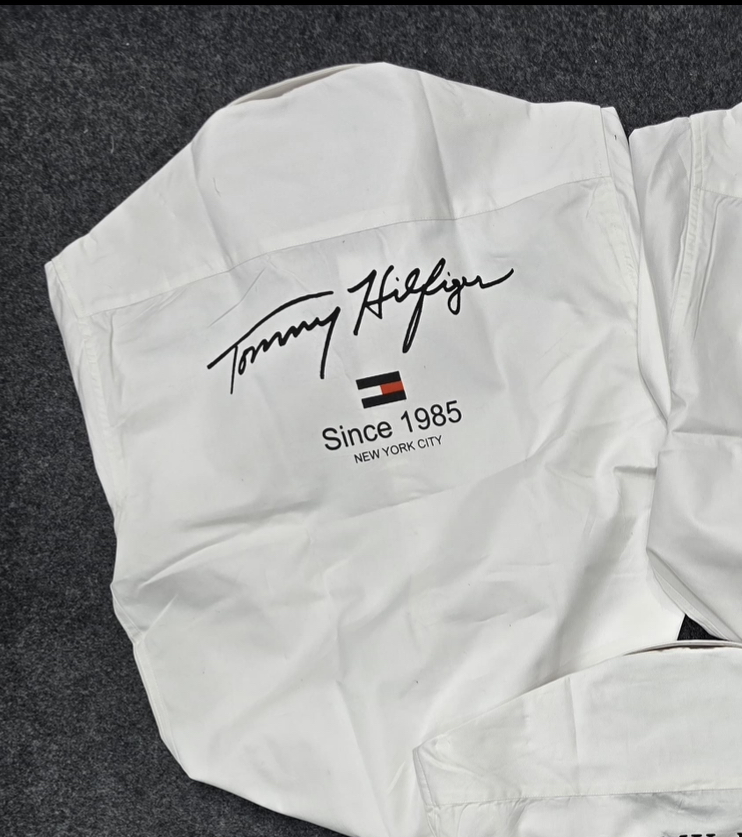 TOMMY HIL PREMIUM SHIRT FL - White Hover