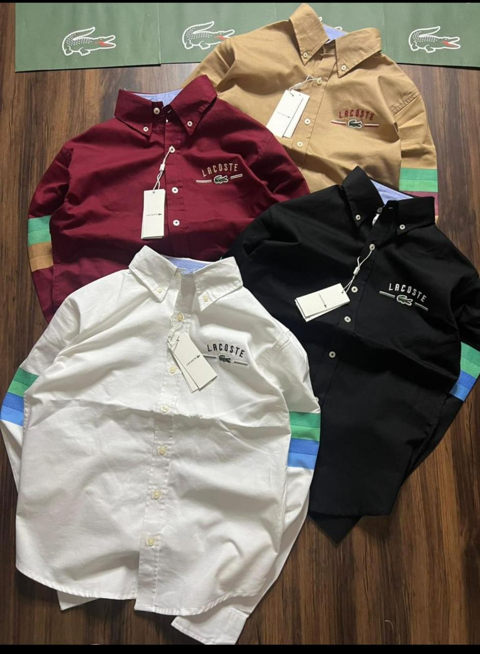 LACOSNE SHIRT VV - DARK MAROON View 2