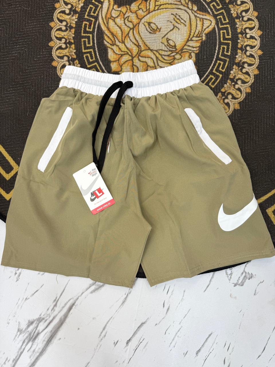 NIKR SHORTS - GREENISH View 2