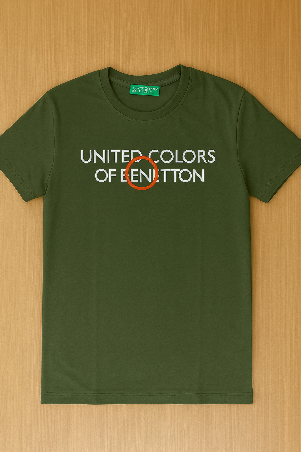 BENETTIN ROUND NECK T-SHIRT S15 - green