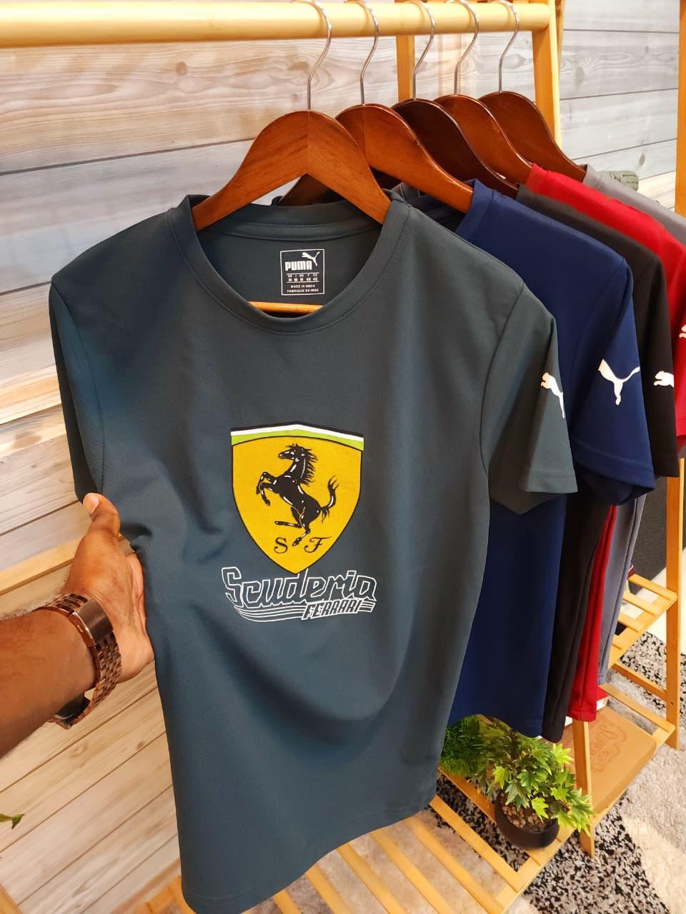 PUNA ROUND NECK T-SHIRT GG - Dark grey