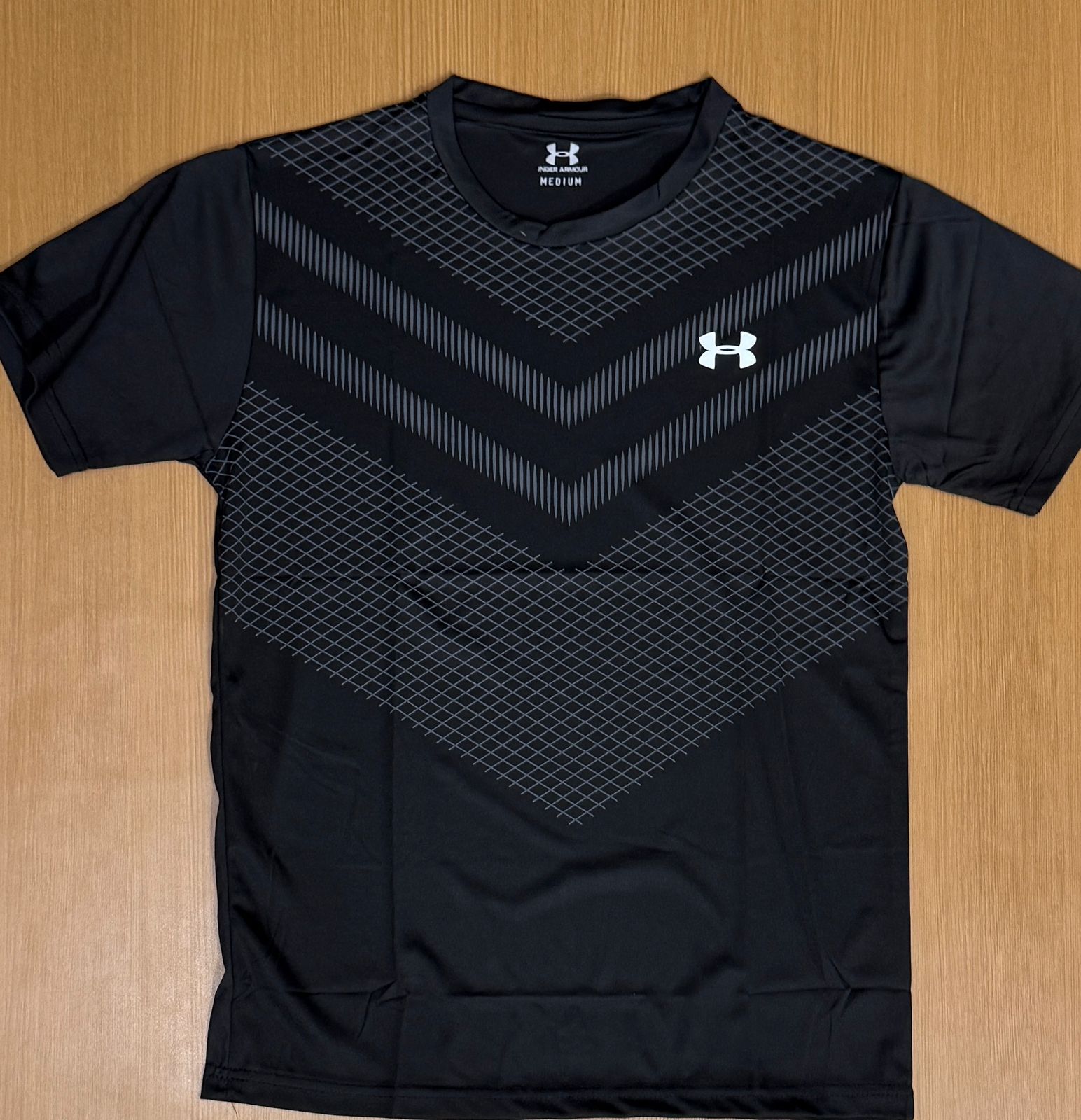 UNDER ARMOUP ROUND NECK DRIFIT T-SHIRT L553563 - Black View 1