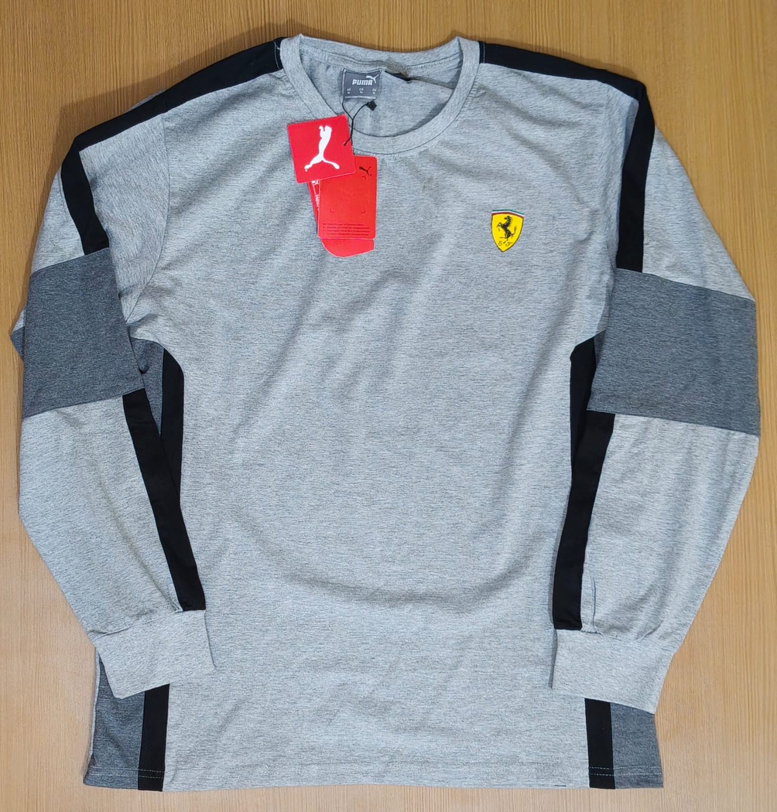 PUNA SWEATSHIRT D3543 - GREY View 1