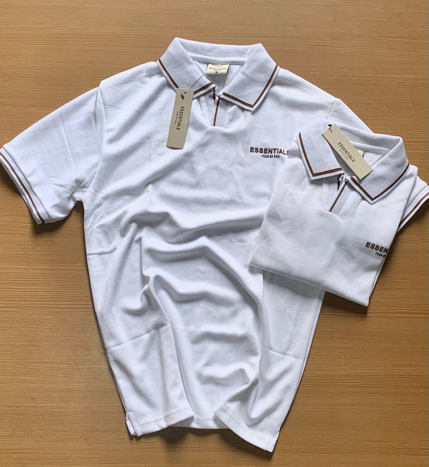 ESSENTILA ROUND NECK T-SHIRT - White