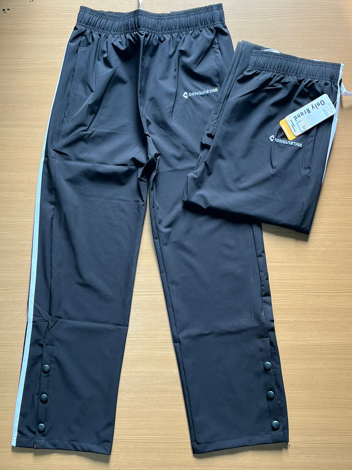 CONQUISTAR TRACKPANT HB - Black View 1