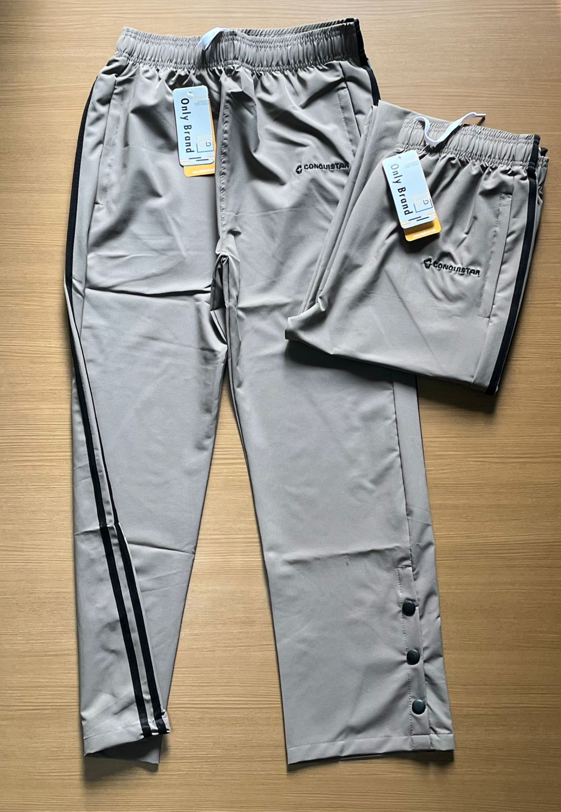 CONQUISTAR TRACKPANT HB - Light Brown View 1