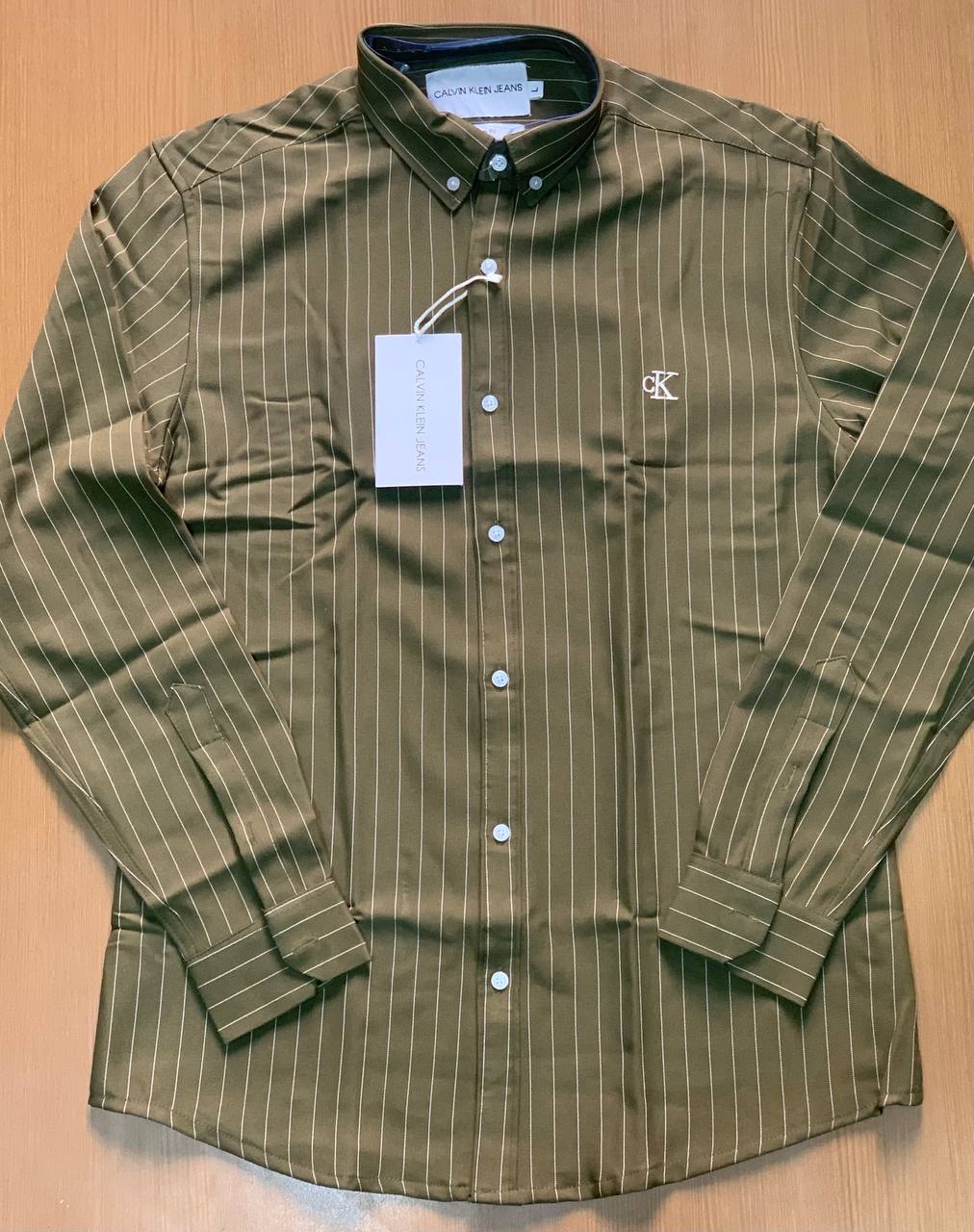 CK SHIRT IUY - green View 1