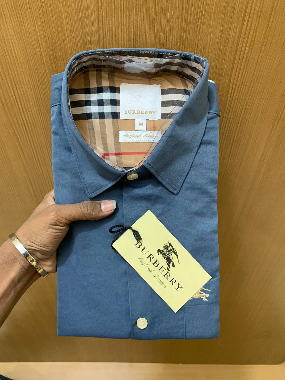 BURBENNY SHIRT VVVV - Dark grey View 1