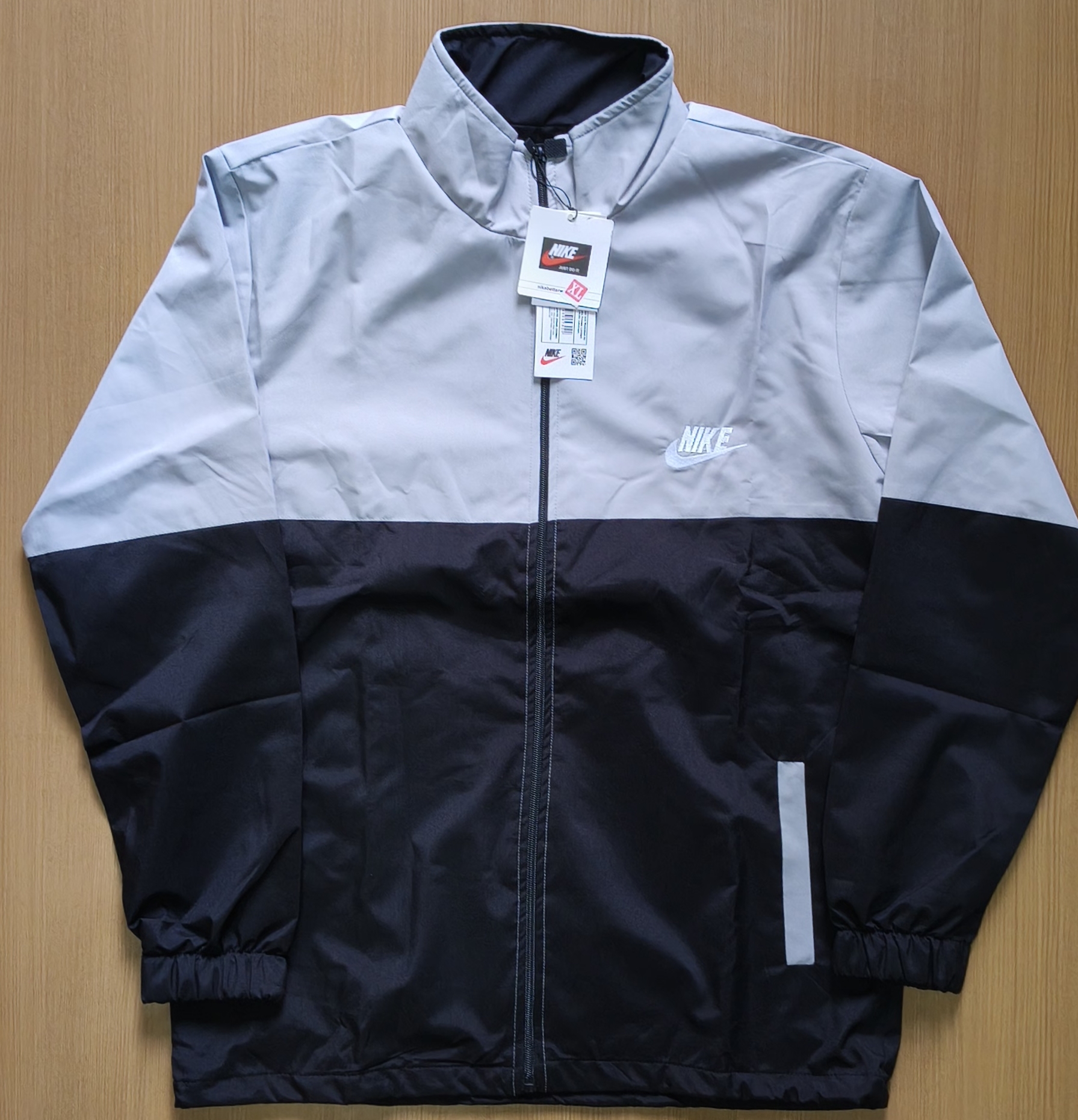 NIKE JACKET NSJS - GREY View 1