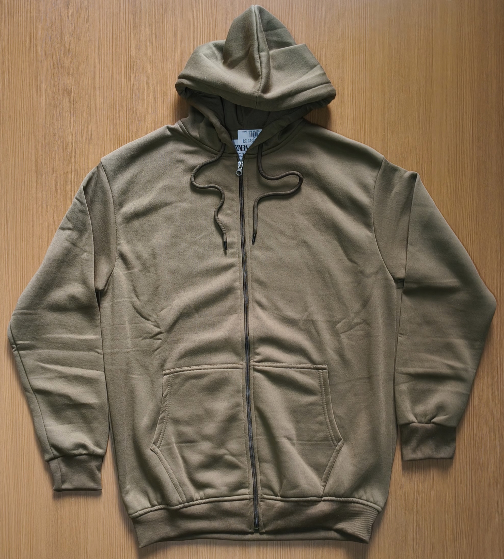ZARA HOODIE - green View 1