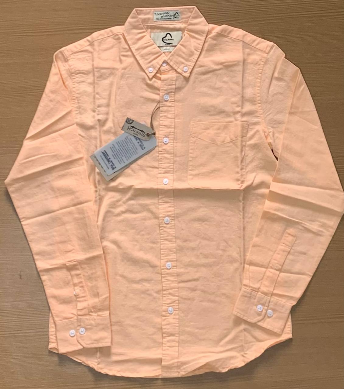 BEING HIMAN SHIRT GV - Light orange View 1
