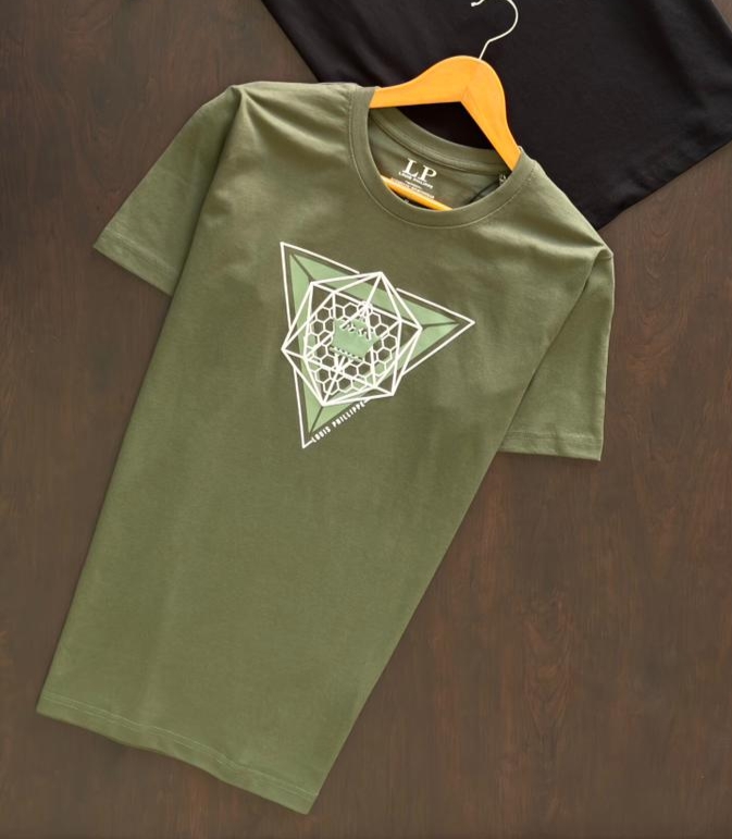 HP ROUND NECK T-SHIRT HVC - GREENISH