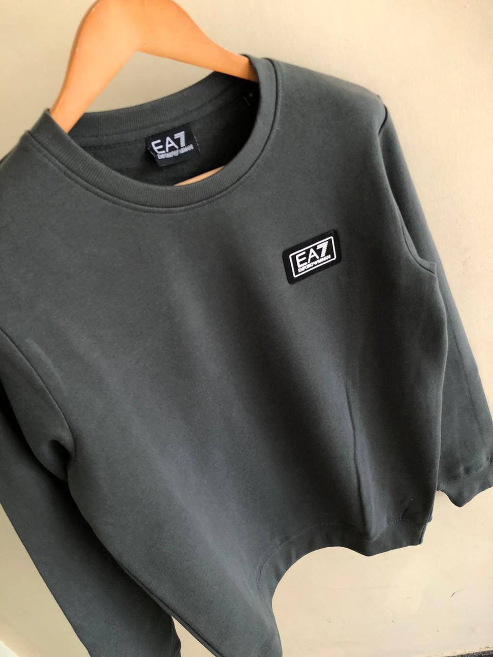 ARMANI ENCHNAGE SWEATSHIRT NDMM - Dark grey View 1