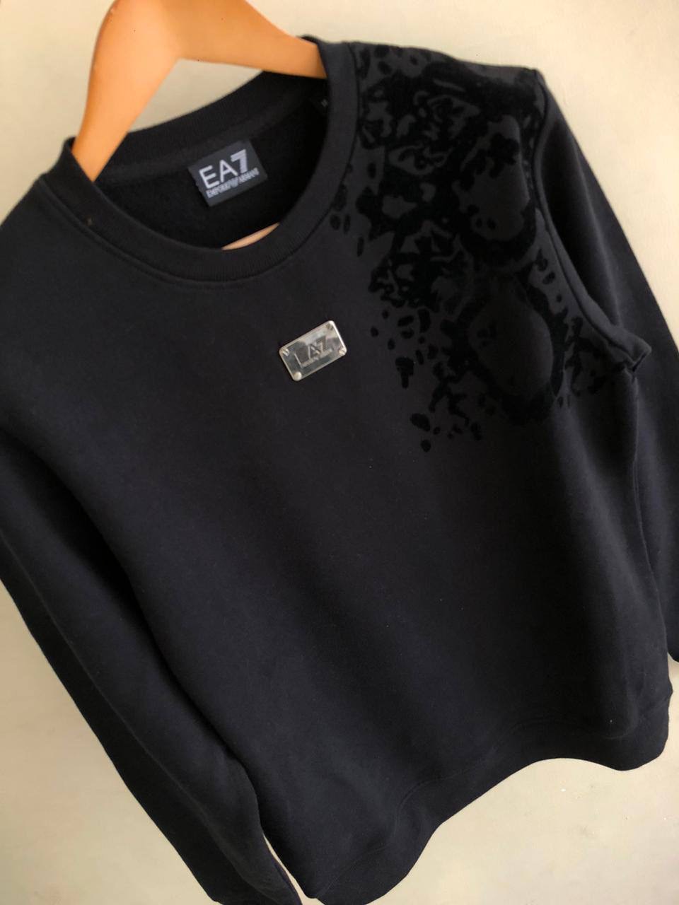 ARMANI ENCHANGE SWEATSHIRT GVV - Black View 1