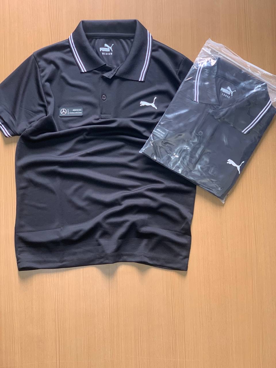 PUNA POLO NECK T-SHIRT  PL - Black