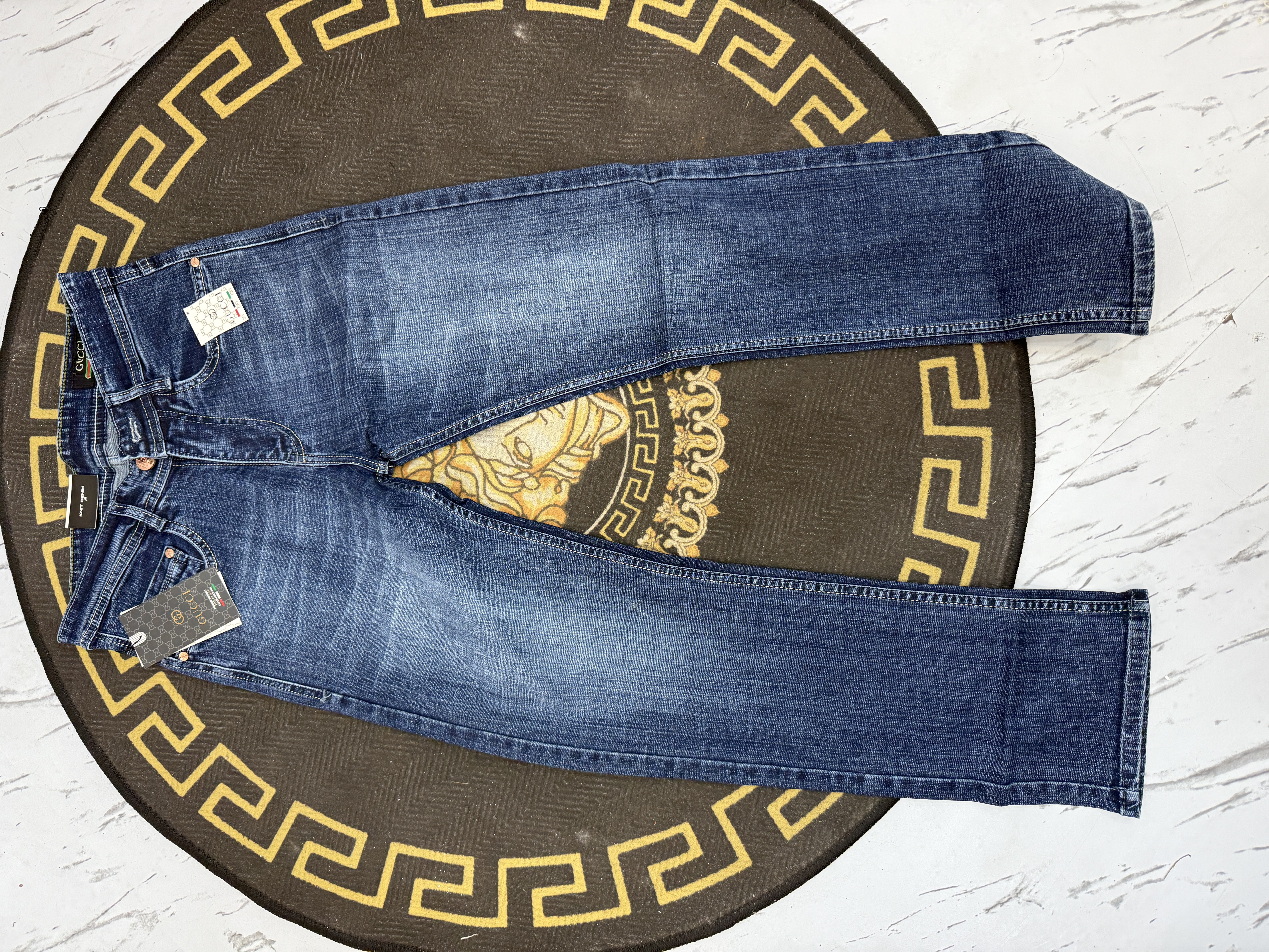 GUCCL IMPORTED STRAIGHT FIT JEANS PL