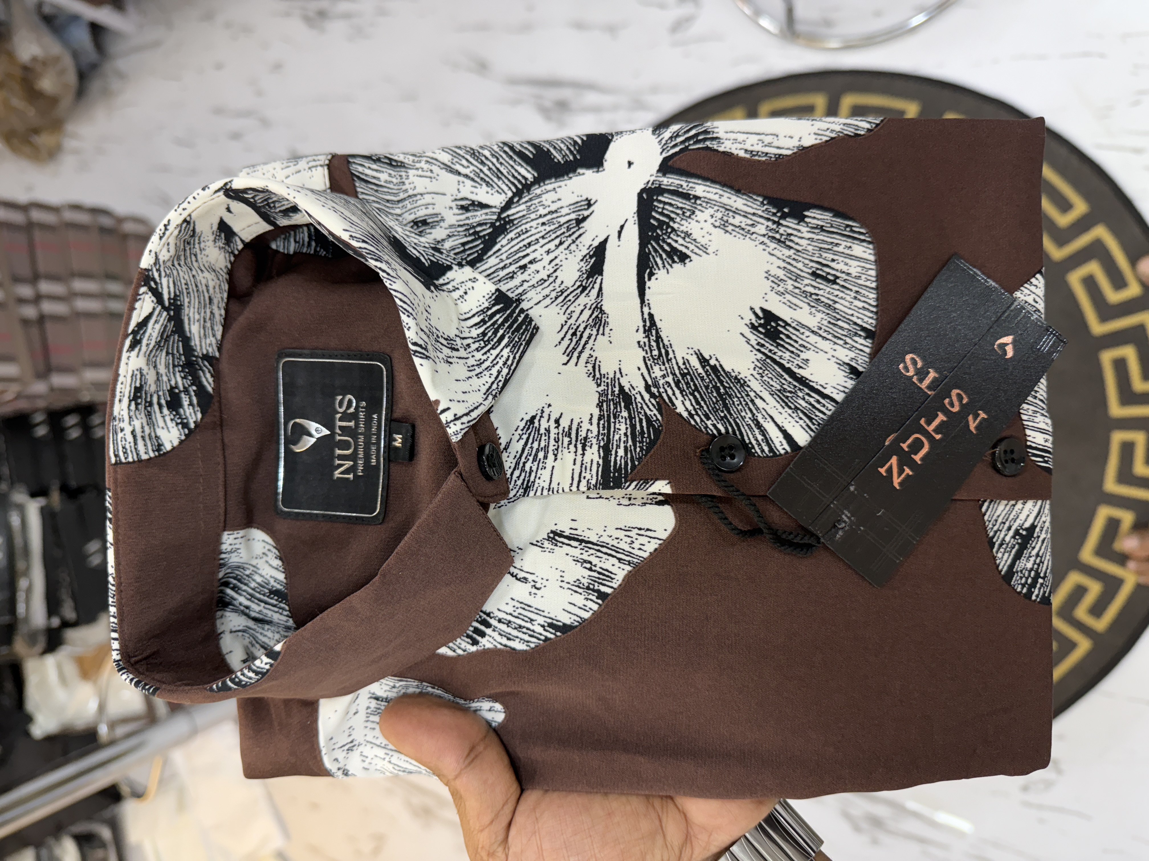 NUTS KOREAN SHIRT BN