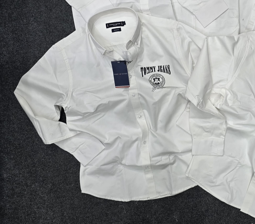 TOMMY HIL PREMIUM SHIRT HLN - White