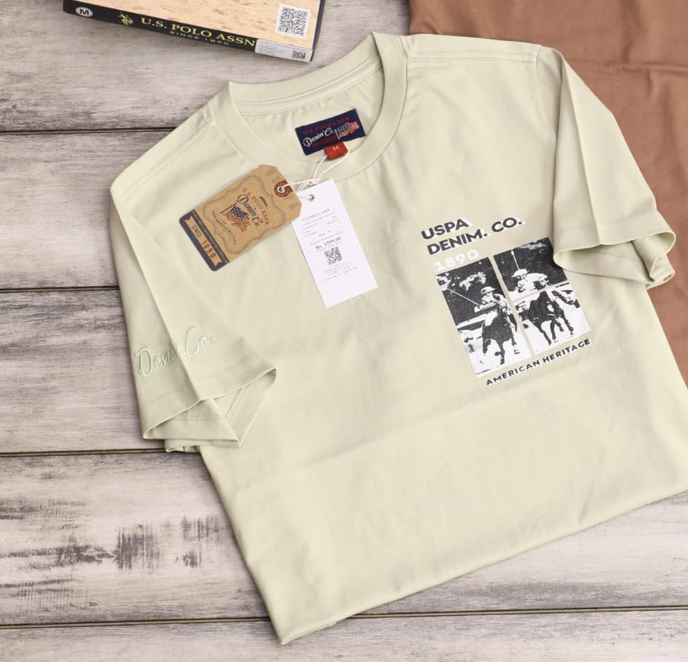 Uspa Round Neck Tshirt U-7638