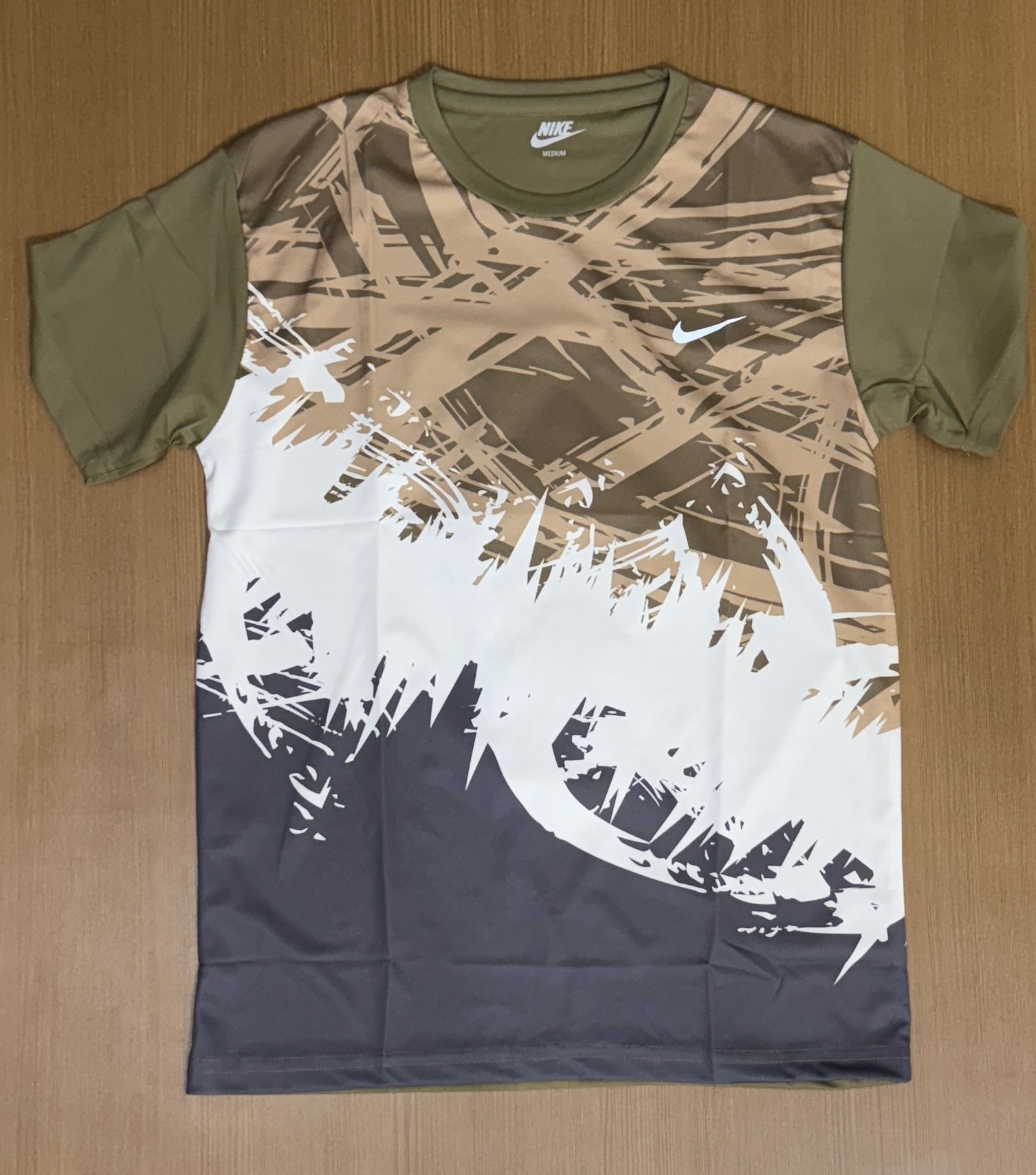 PUNA DRIFIT ROUND TEES F583637 - Light Brown View 1