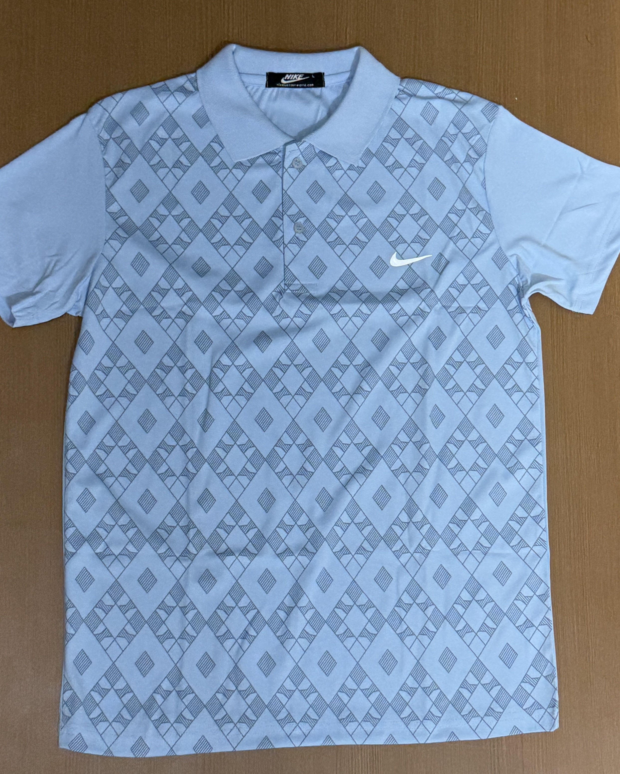 NIKF DRIFIT POLO TEES - SKY BULE
