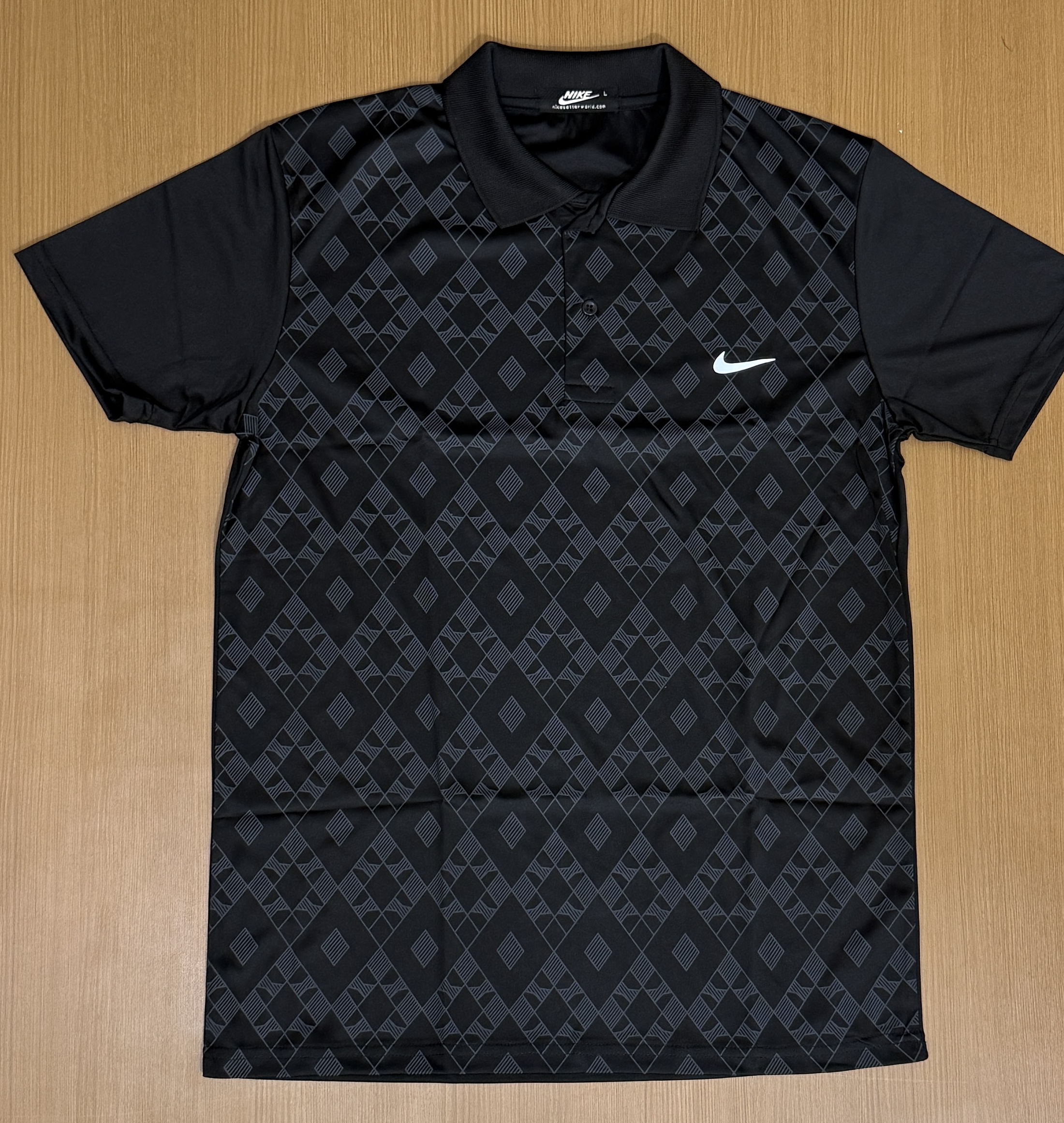 NIKF DRIFIT POLO TEES - Black View 1