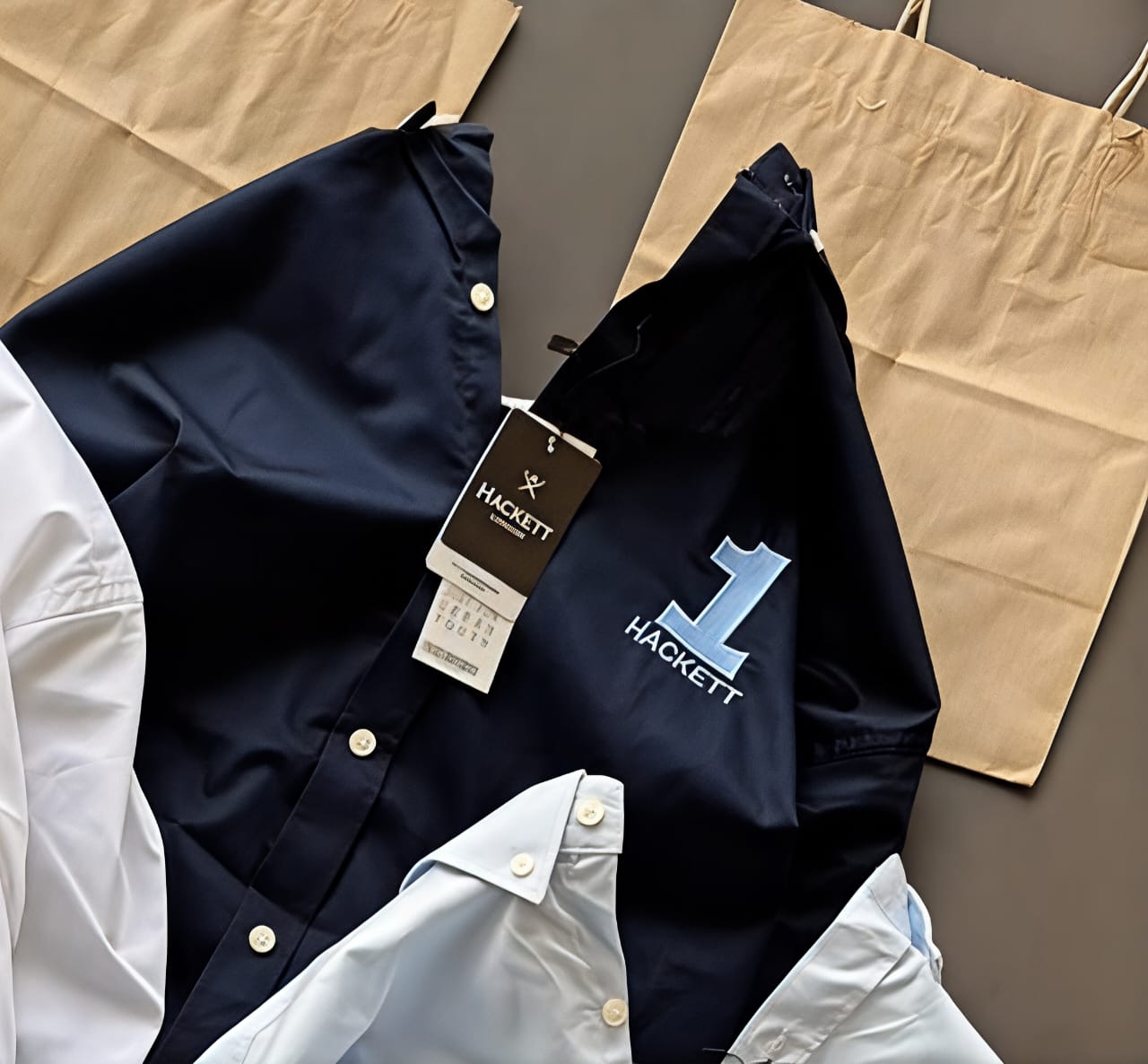 HACKITT SHIRT VVV - Dark Blue View 1