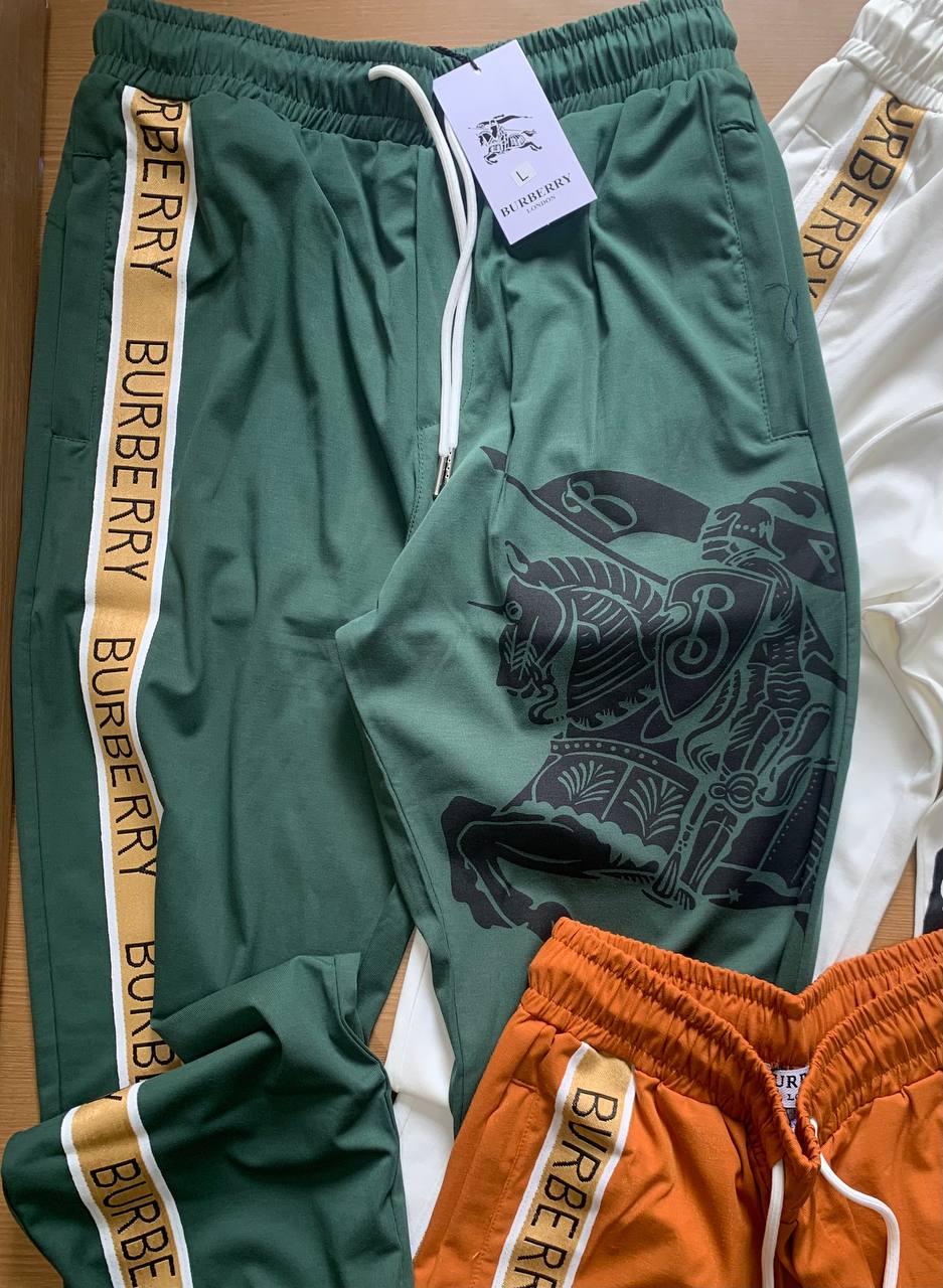 BURBENNY TRACKPANT HH - green View 1