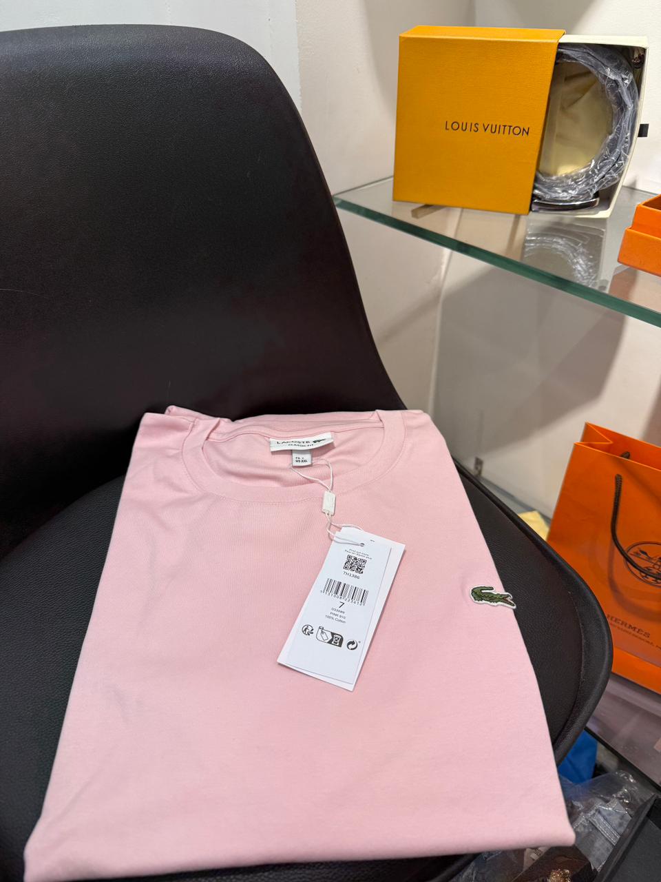 LACOSNE T-SHIRT HL - Pink